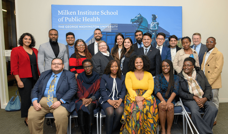 AFHE Fellows posing for a group picture.