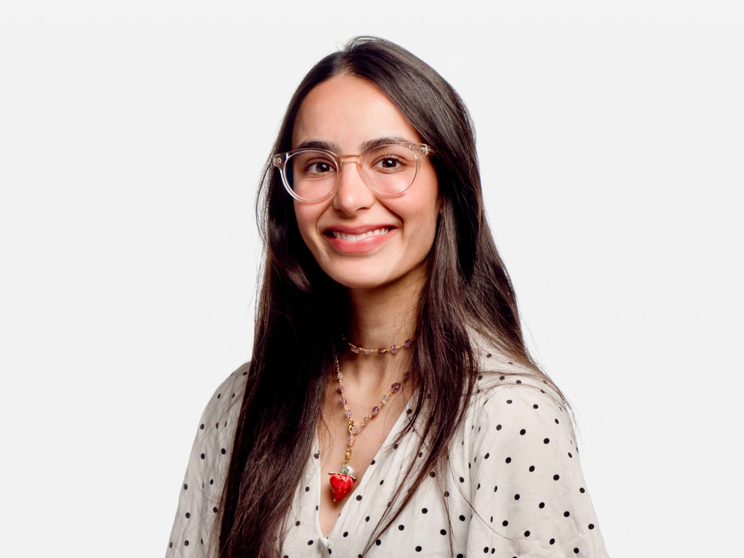 Woman posing for a headshot