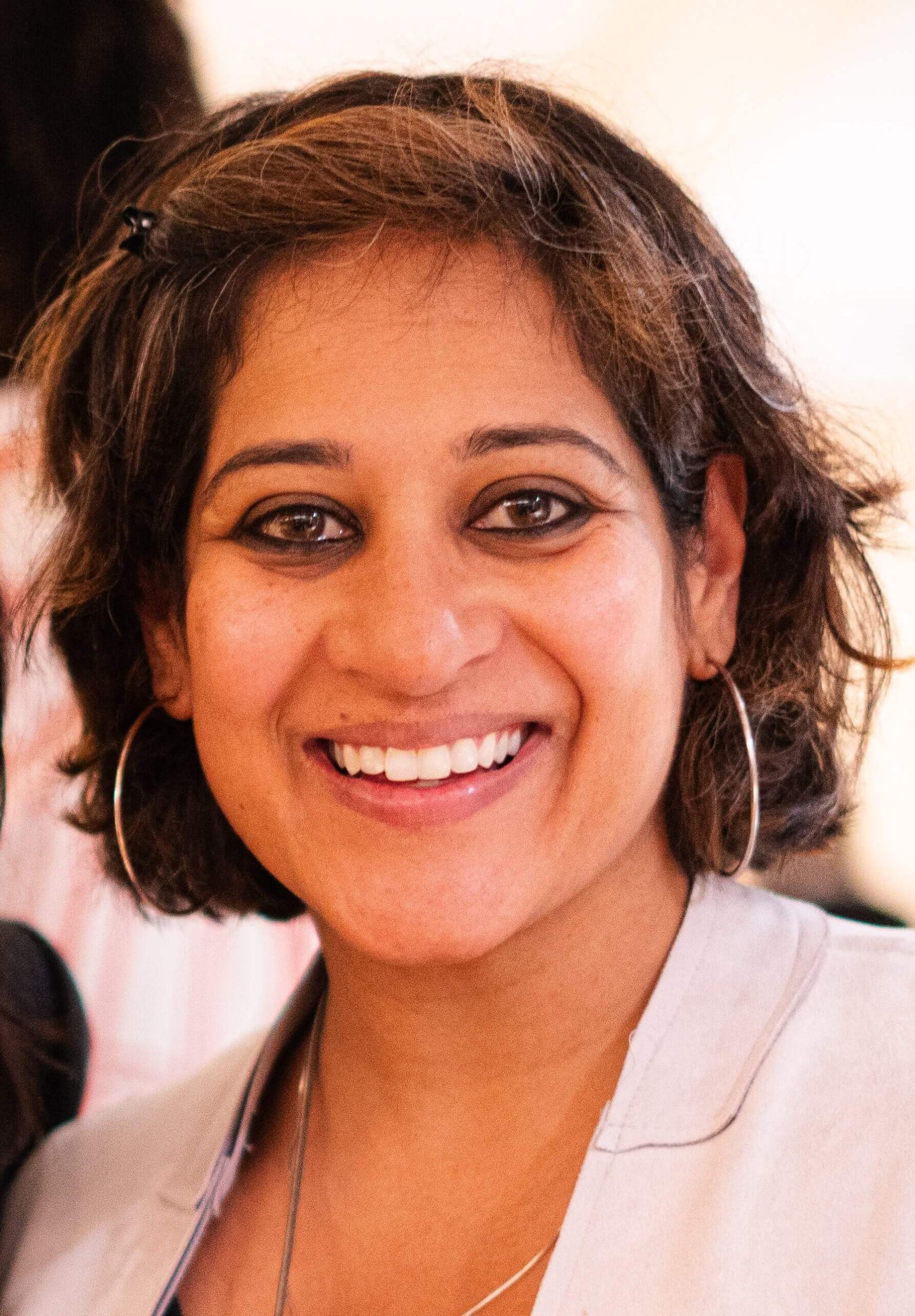 woman posing for a headshot