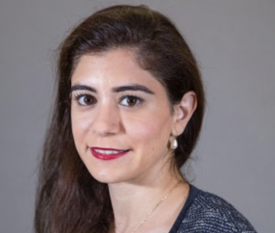 woman posing for a headshot