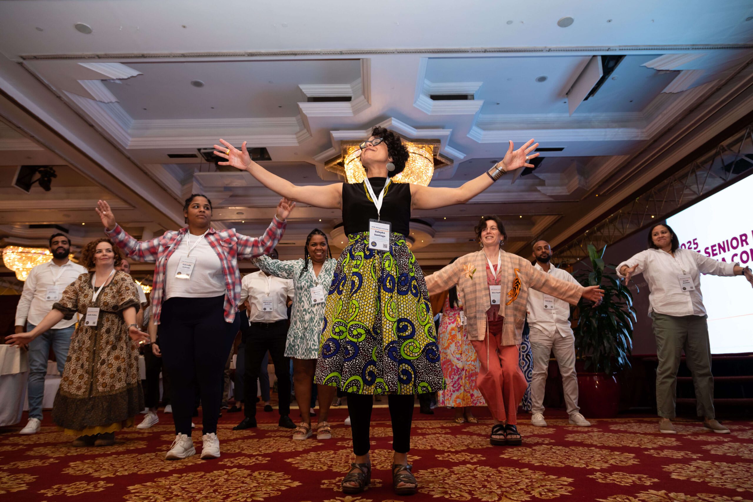 Group of people dancing